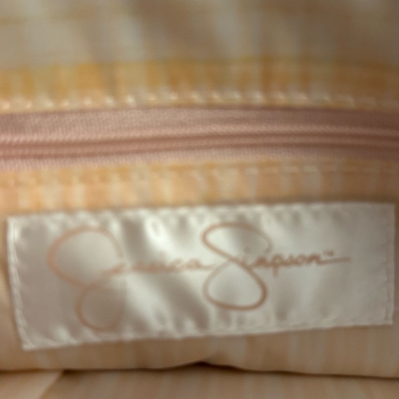 Jessica Simpson Peach Crocodile-Pattern Satchel - Picture 9 of 12